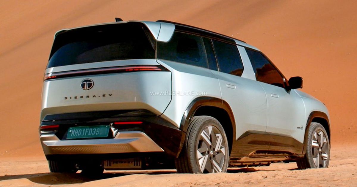 Tata Sierra EV Revealed - Set To Tackle Tal Moreeb Sand Dunes In The UAE