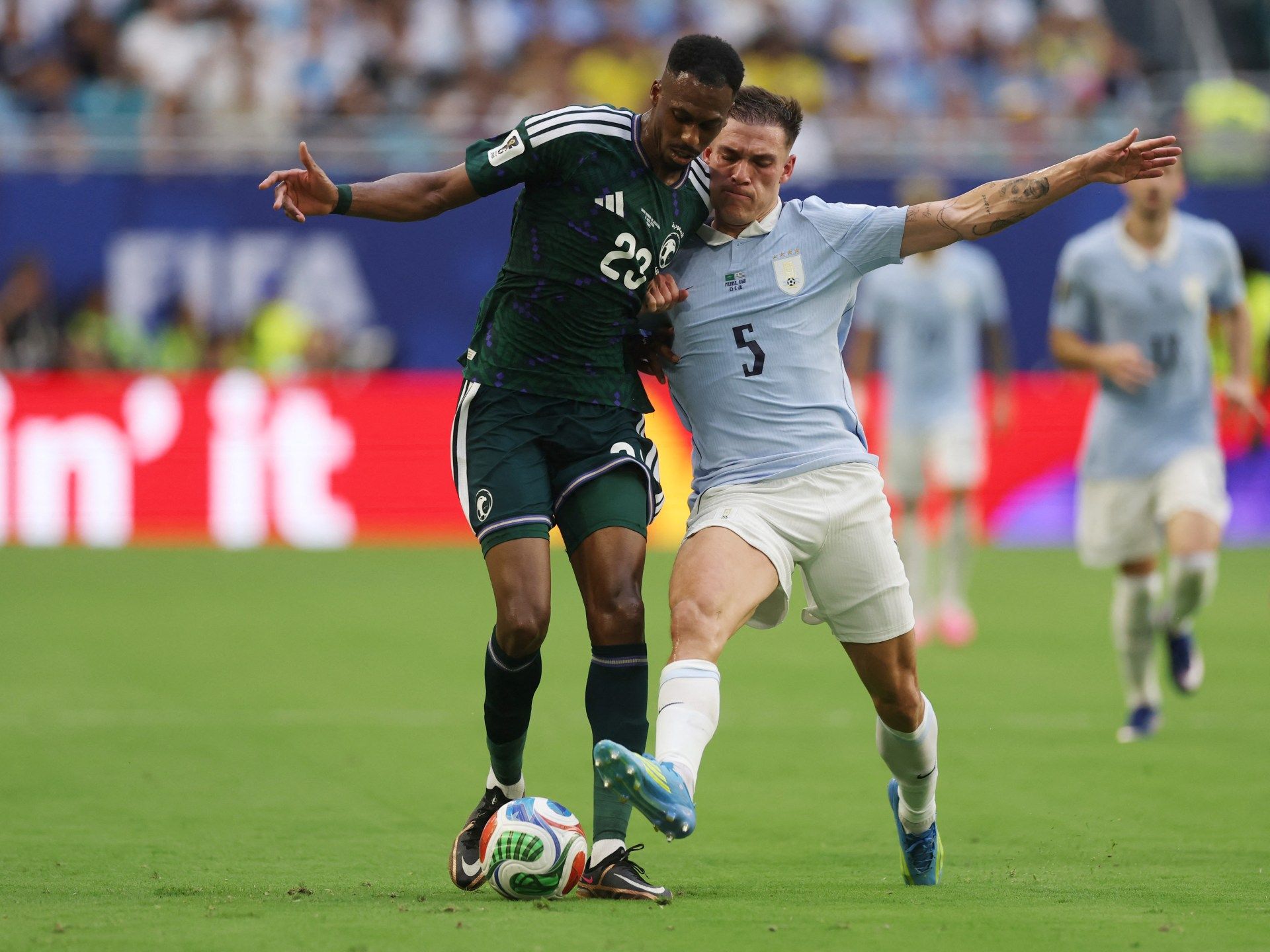 Saudi Arabia draw 1-1 against Uruguay in World Cup opening game