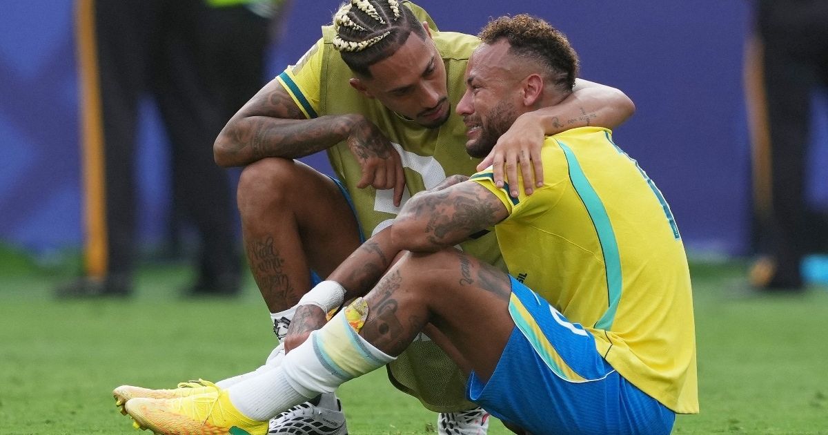 Neymar sobs uncontrollably after Brazil's shock World Cup exit vs Norway: Watch