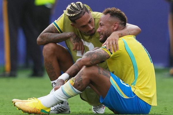 Neymar sobs uncontrollably after Brazil's shock World Cup exit vs Norway: Watch