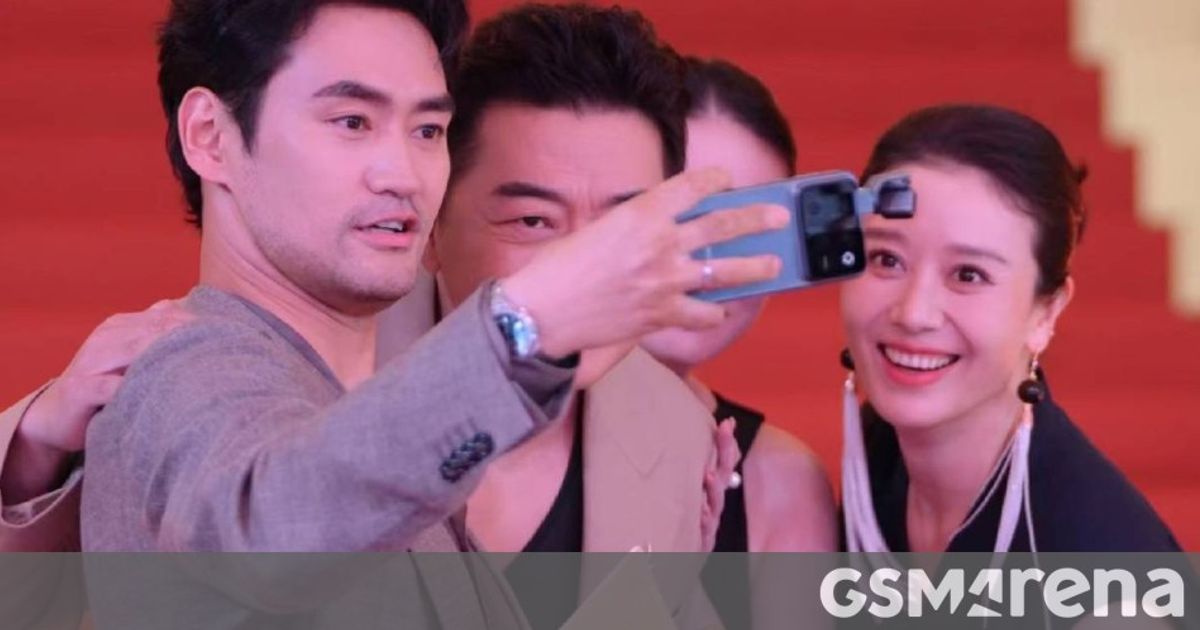 The Honor Robot Phone was used at the Shanghai International Film Festival