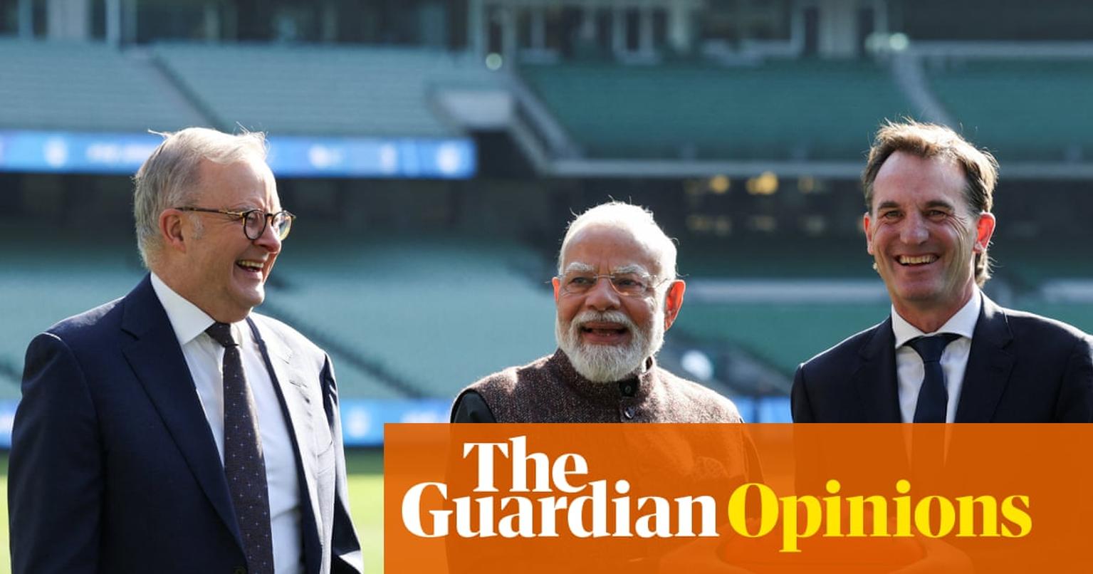 Australian sports figures with Indian Prime Minister