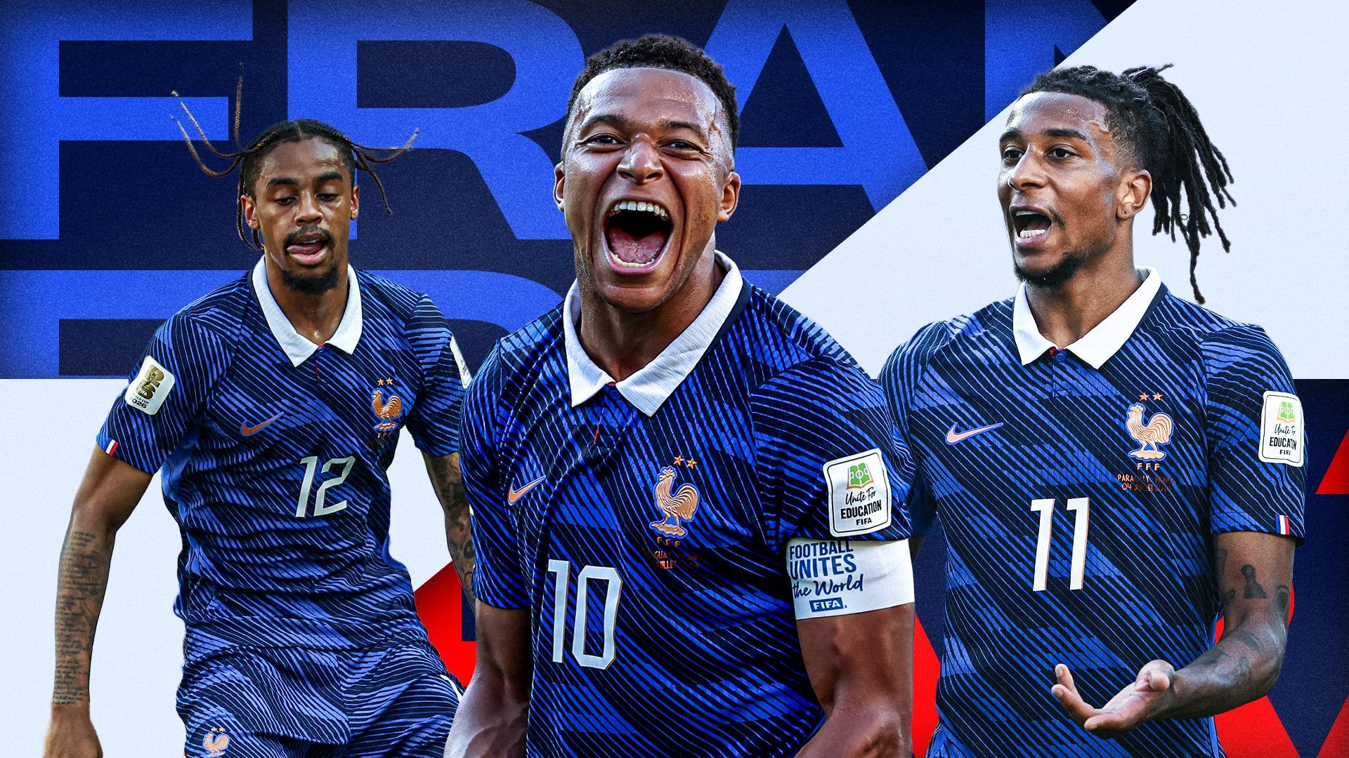 France player ratings vs Paraguay: Kylian Mbappe makes no mistake from the spot to draw level with Lionel Messi again - but les Bleus' stellar forward line fails to impress in laboured last-16 win