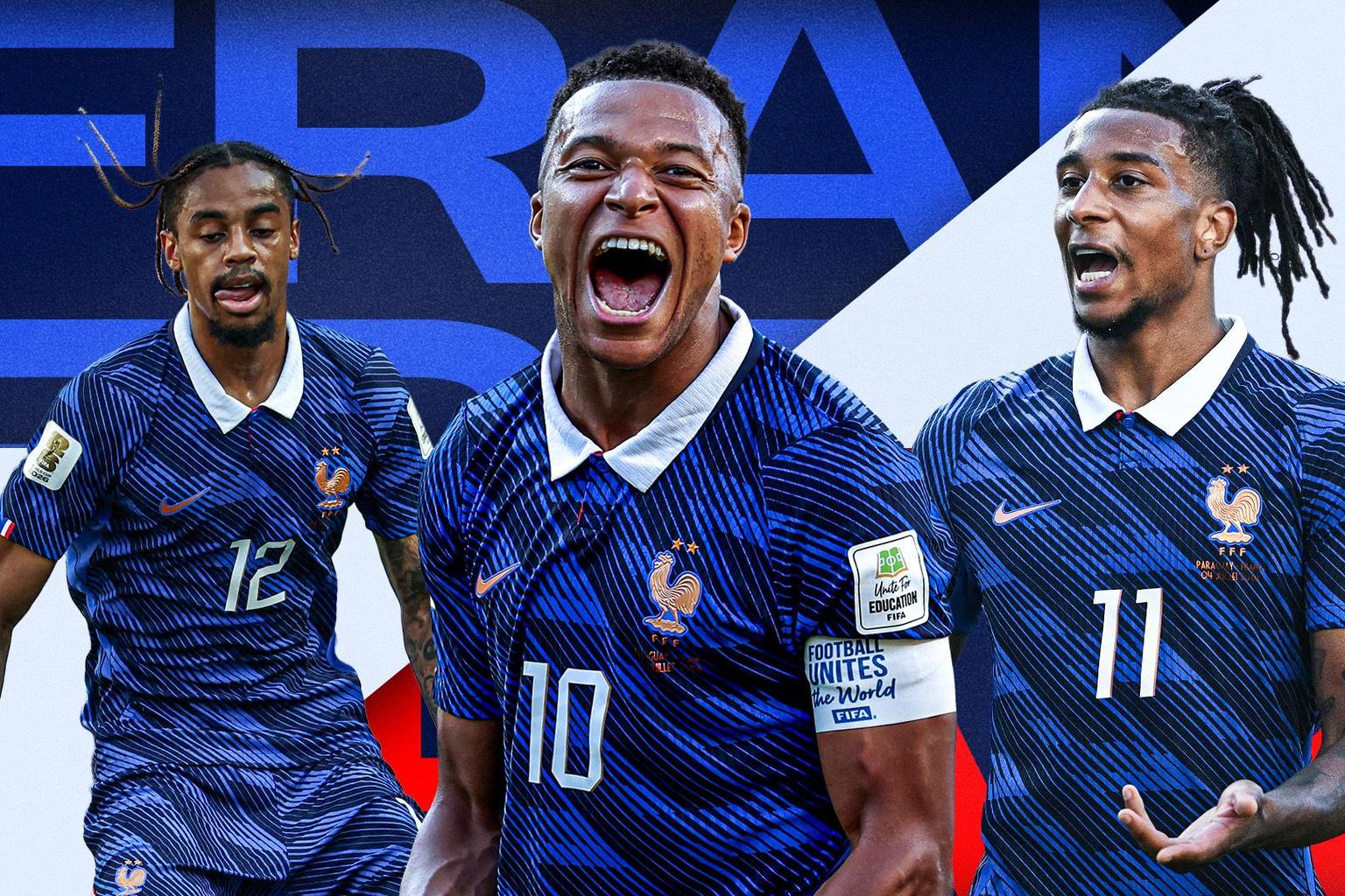France player ratings vs Paraguay: Kylian Mbappe makes no mistake from the spot to draw level with Lionel Messi again - but les Bleus' stellar forward line fails to impress in laboured last-16 win