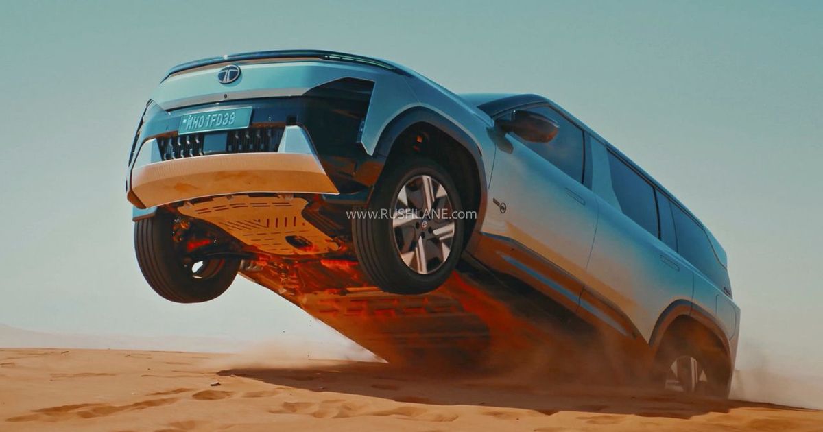 Tata Sierra EV Boost Mode, Terrain Modes - 500+ Km Range Indicated
