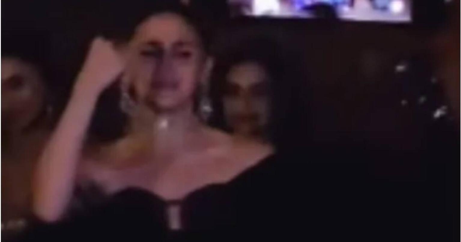 Alia Bhatt dancing at Akansha Ranjan Kapoor's sangeet ceremony in Mumbai