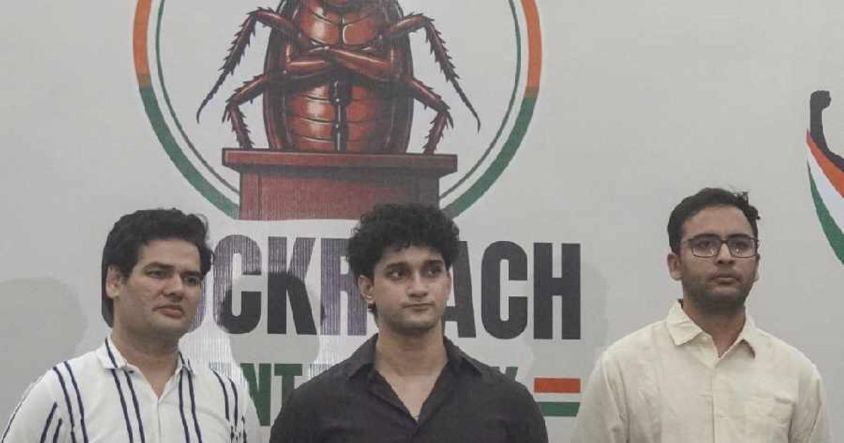 Cockroach Janata Party Delhi protest