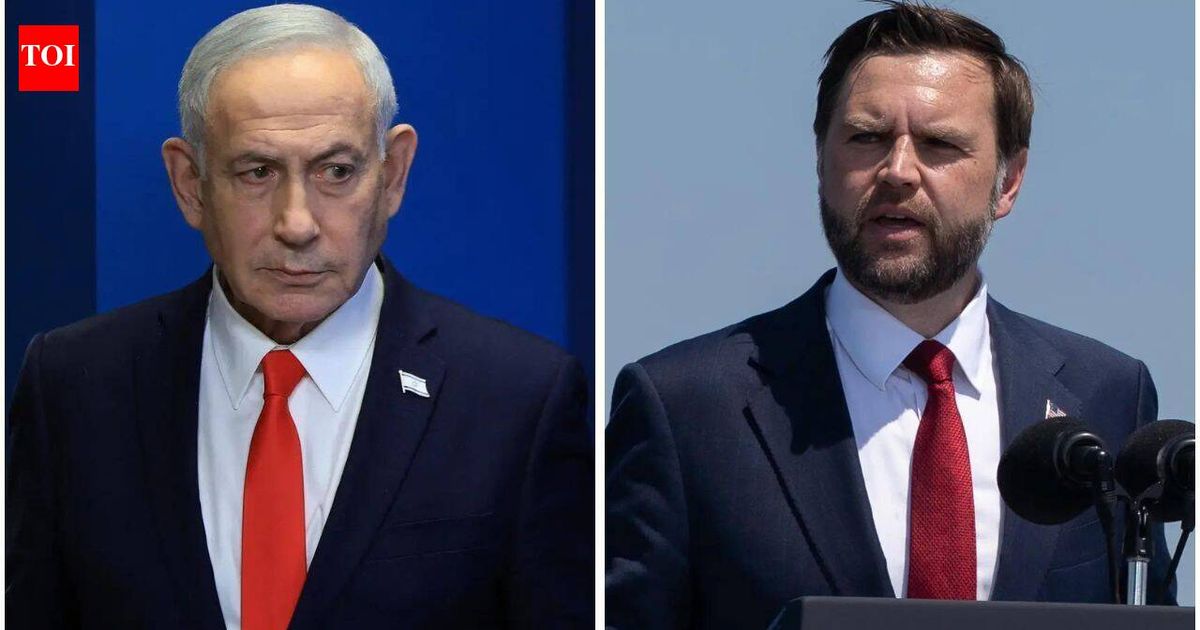 'We have some other friends, like India': Netanyahu pushes back after Vance calls US 'only ally' of Israel