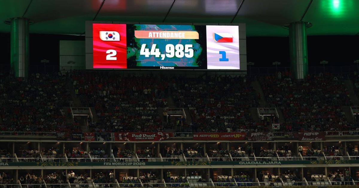 FIFA defends attendance figure amidst empty seats for South Korea vs. Czechia