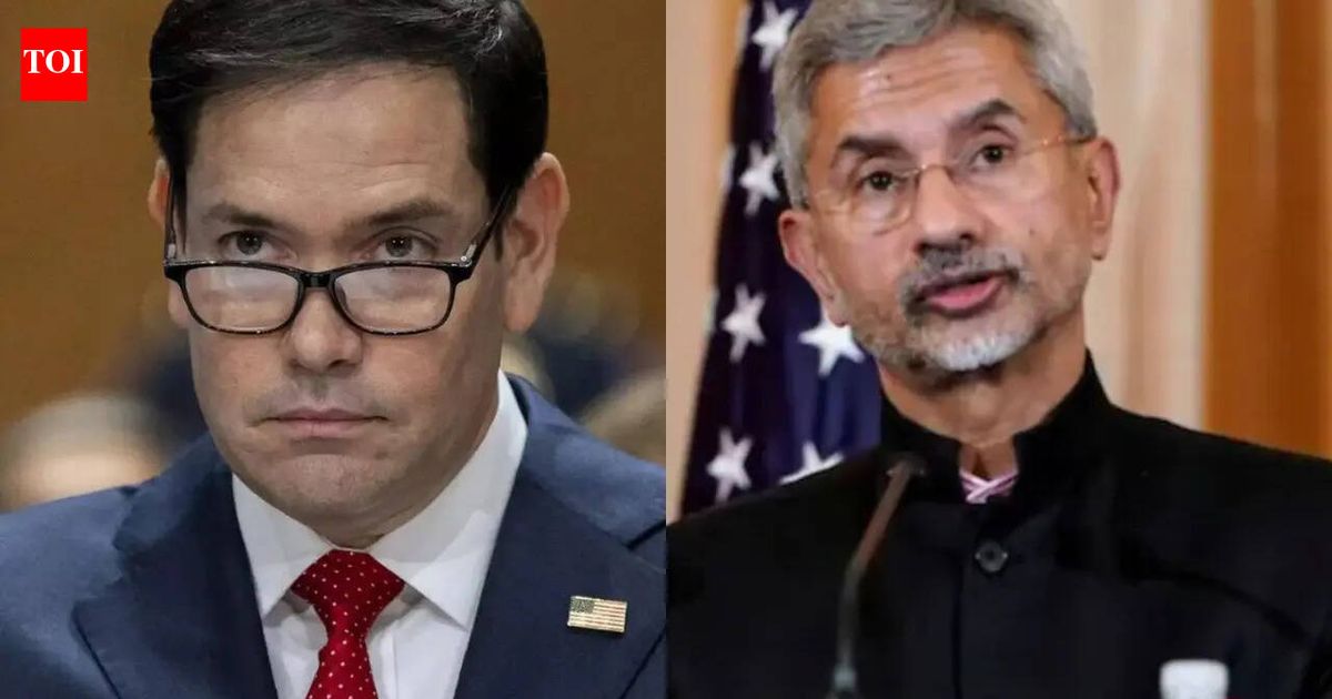 'All vessels should comply with orders from US forces in Hormuz', Rubio tells Jaishankar