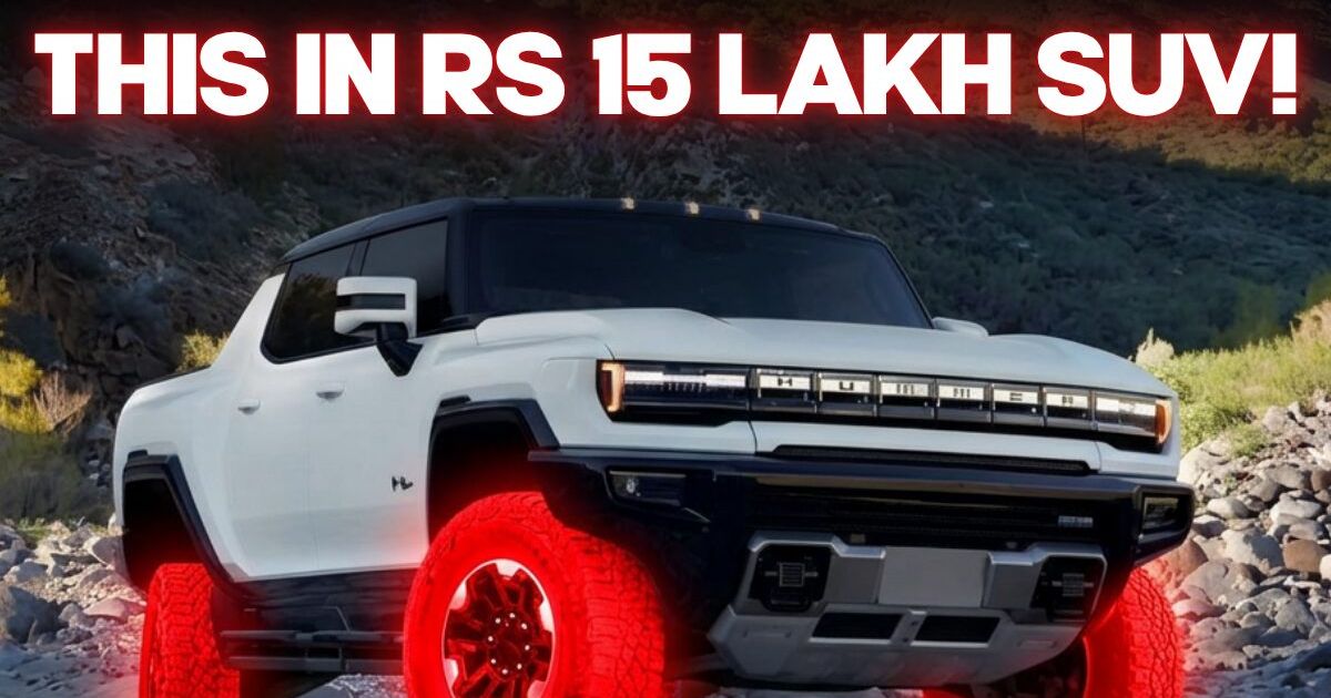 Rs 15 Lakh Japanese SUV Gets Hummer