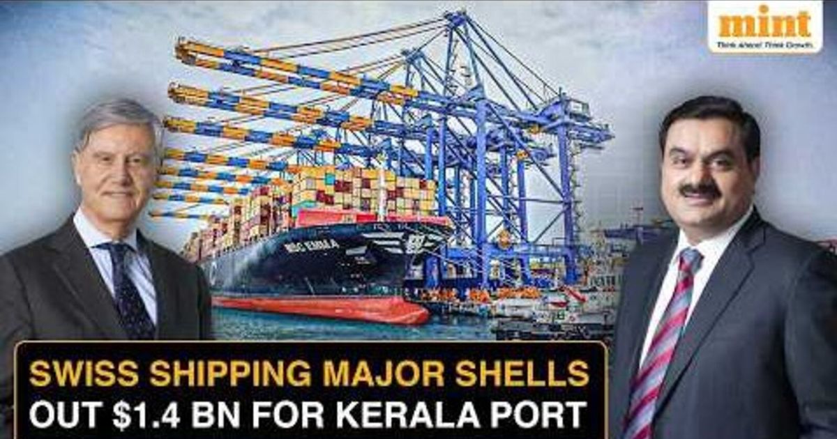 Adani Ports sells 49% stake in Vizhinjam port to shipping major MSC's unit in $1.4 bn deal