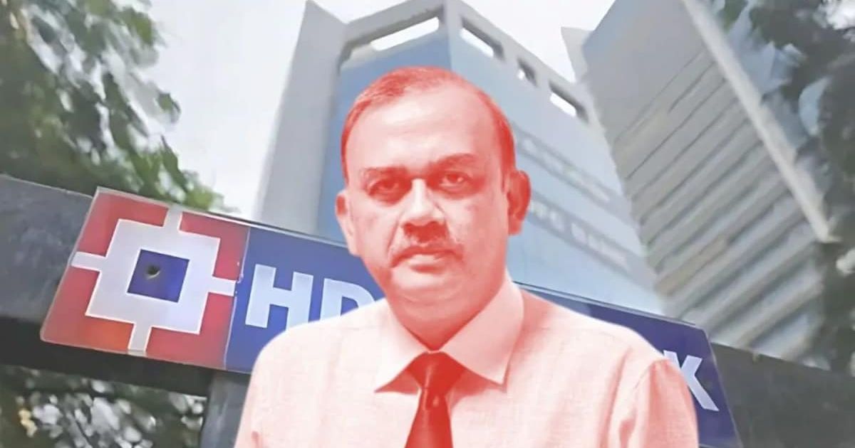 HDFC Bank Chairman Atanu Chakraborty in a meeting