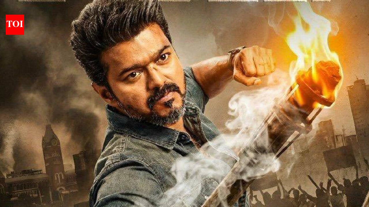 Vijay in Jana Nayagan film poster
