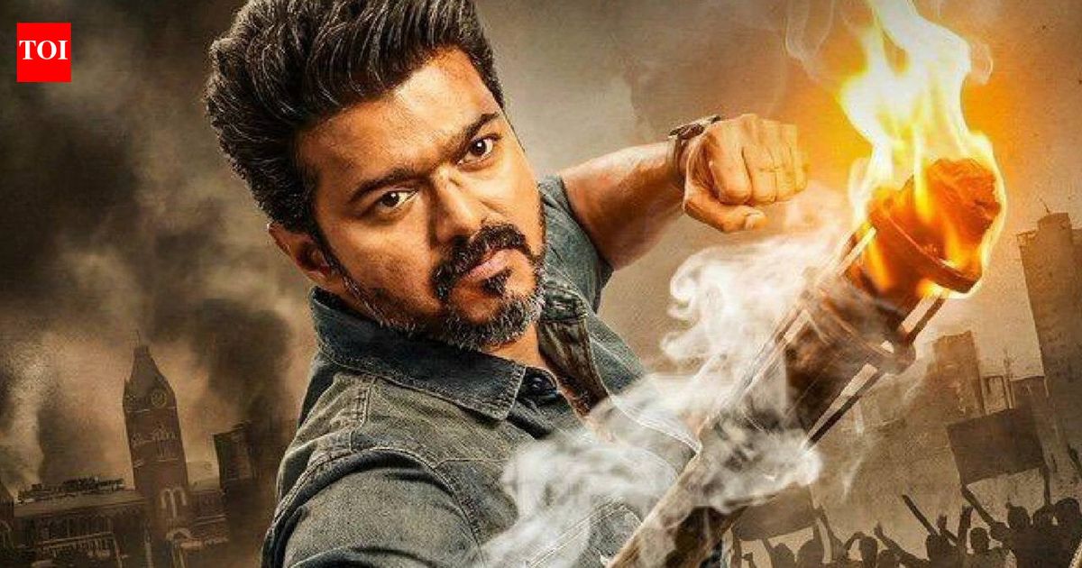 Vijay in Jana Nayagan film poster