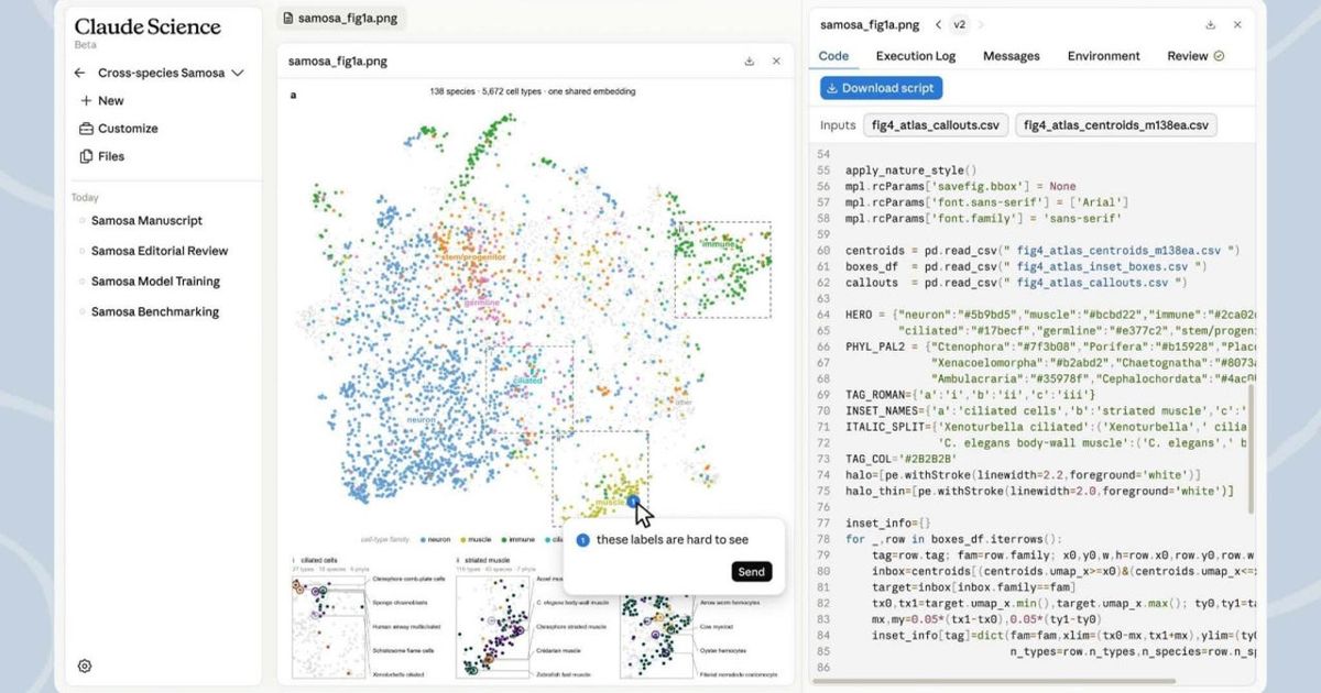Anthropic launches Claude Science in public beta: a workbench for scientists