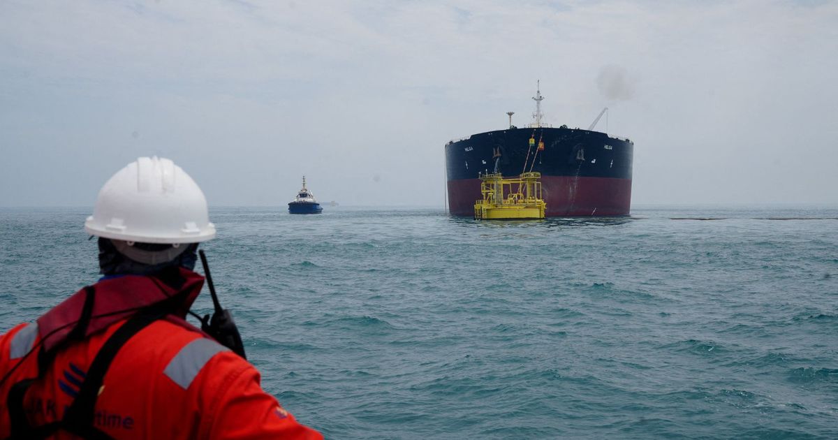 Iran blames US as ship runs aground in Hormuz. But, tracking data tells a different story