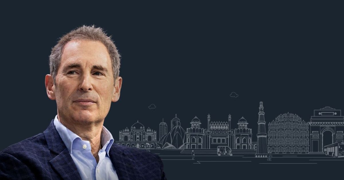 Amazon CEO Andy Jassy in India