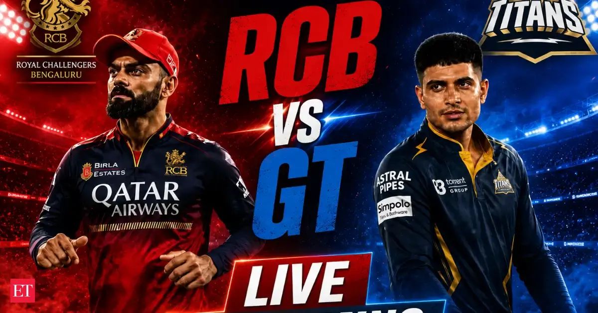 RCB vs GT IPL 2026 Final Live Streaming: When & where to watch Royal Challengers Bengaluru vs Gujarat Titans on TV and online