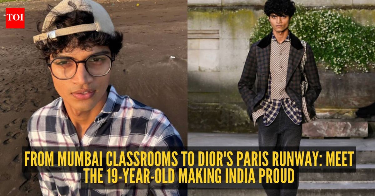 Meet Yug Sanjay Devalia: 19-year-old Mumbai engineering student who went from college lectures to Dior's Paris runway