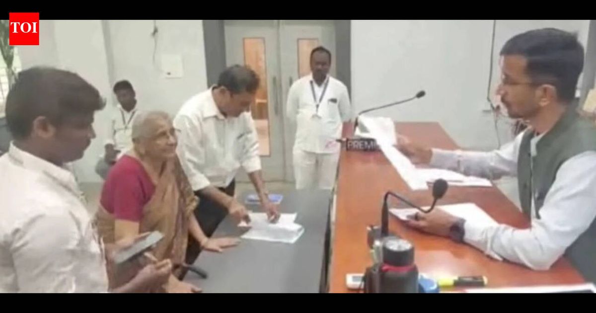 Want to die as an Indian: 94-year-old Andhra woman renounces US citizenship, meets collector to officially become Indian