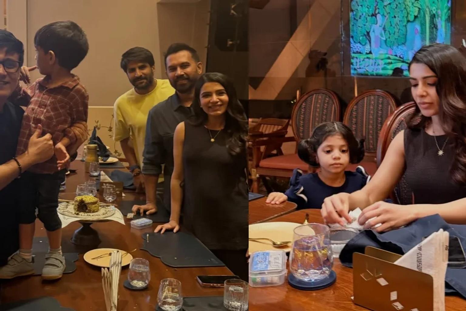 Mom-to-be Samantha Ruth Prabhu celebrates ‘favourite’ Rahul Ravindran’s birthday, Maa Inti Bangaram's success; PICS