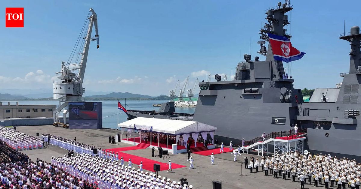 North Korea bets big on navy with newest destroyer; Kim issues 'brink of nuclear war' warning
