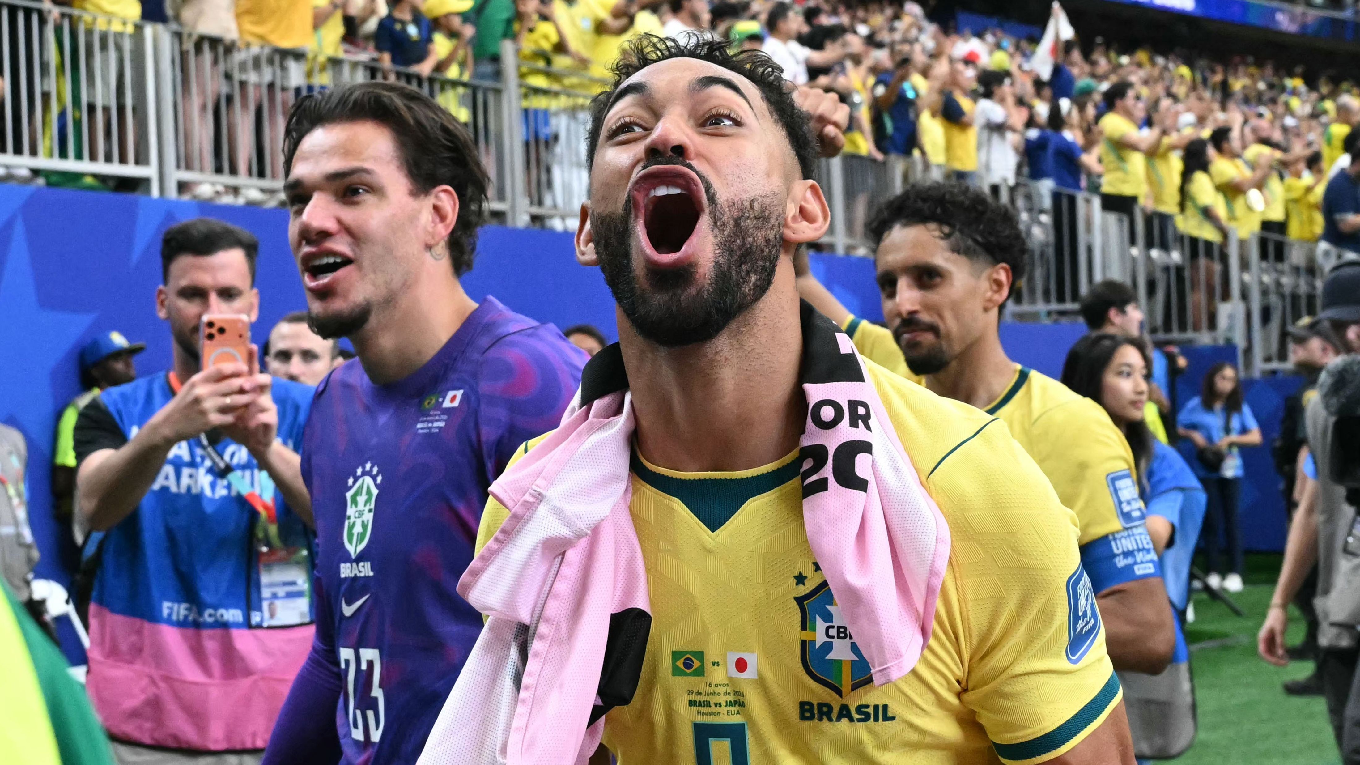 Matheus Cunha aims savage five-word taunt at Japan star who questioned Neymar & Brazil's level before World Cup round of 32 tie