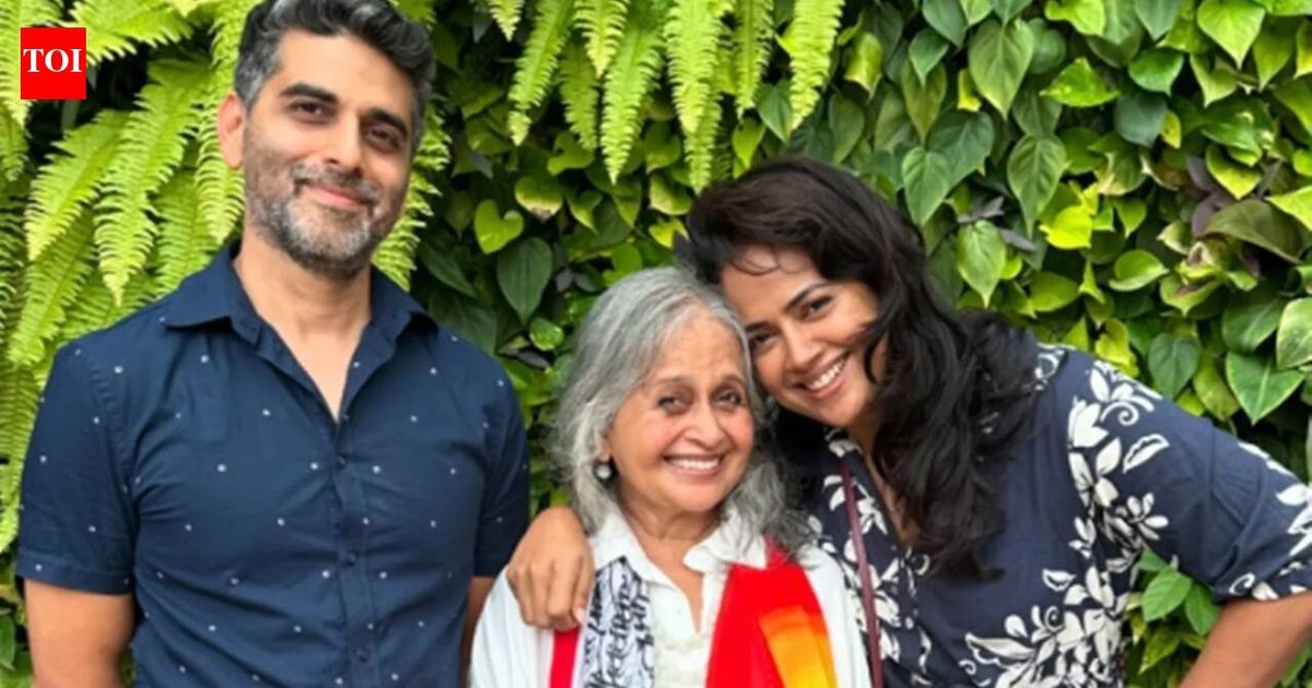 Sameera Reddy reveals her mother-in-law Manjri Varde was divorced when she met her and she was bothered as her father-in-law remarried: 'Not easy to be single'