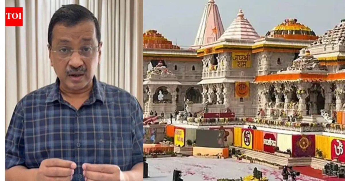 'Big names involved, govt may fall': Arvind Kejriwal questions lack of CBI, ED action in Ram Temple donation 'theft' case