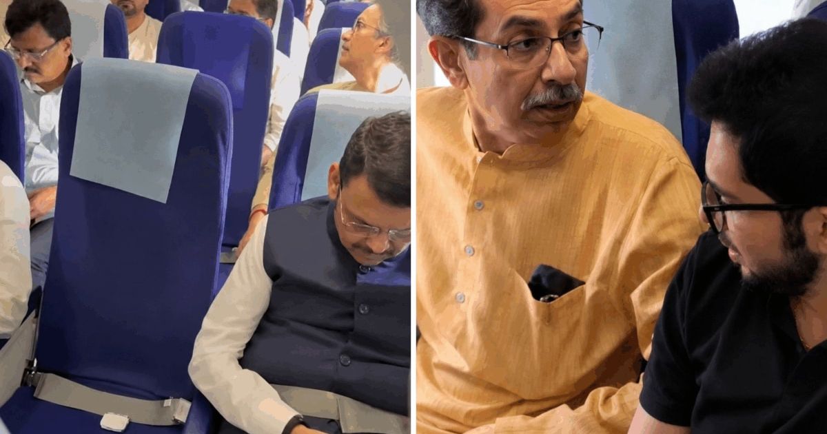 Devendra Fadnavis Shares Flight With Uddhav Thackeray, Calls It 'Biggest News Of The Day'