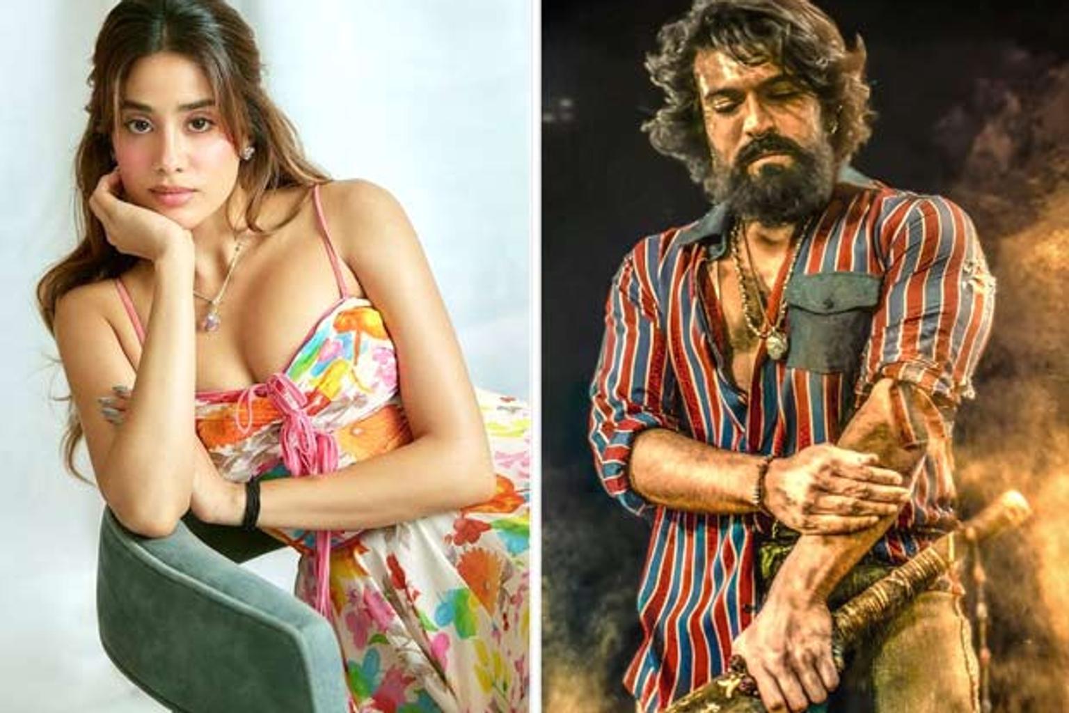 Janhvi Kapoor charged Rs. 8 crores to act with Ram Charan in Peddi