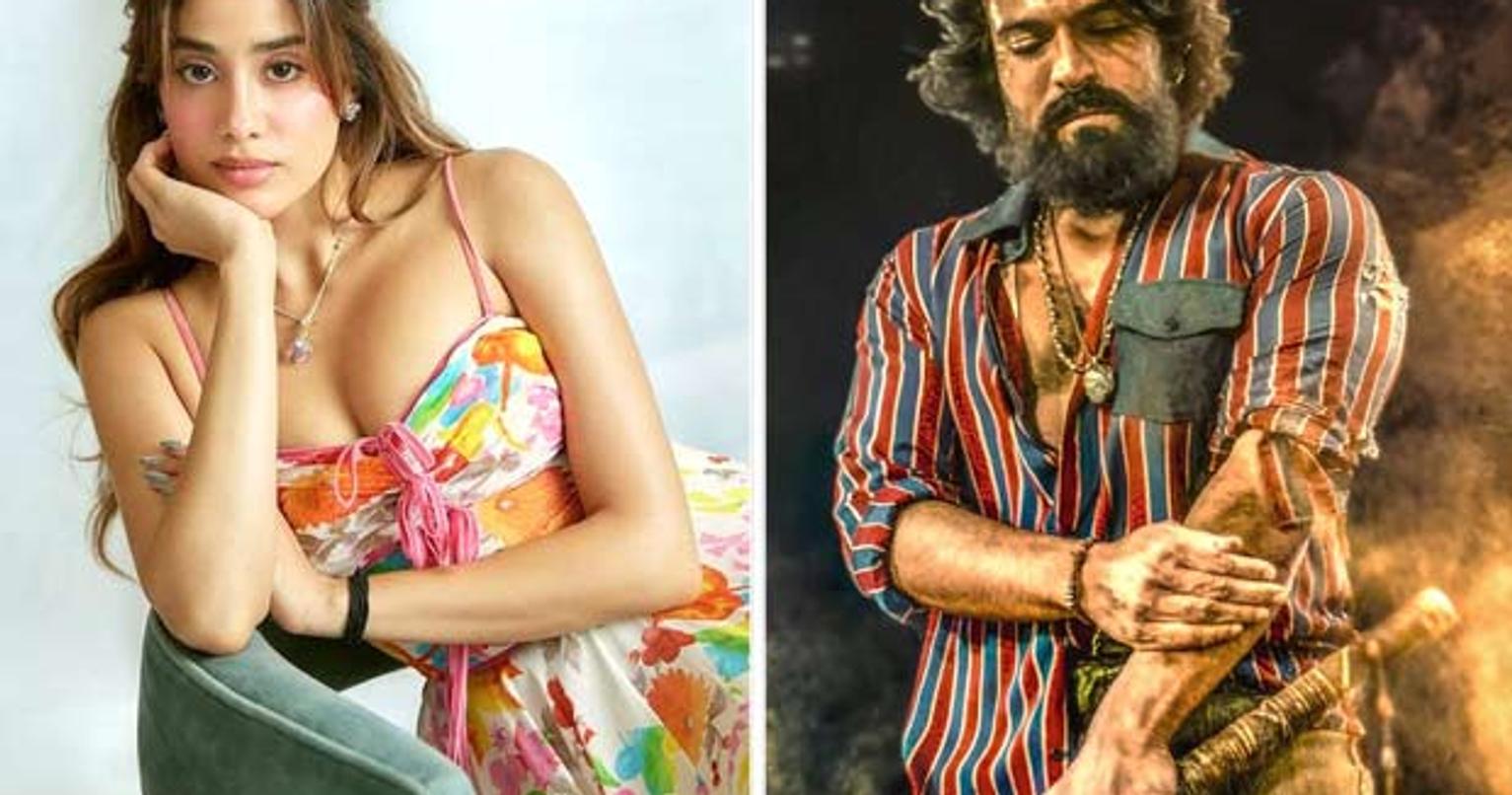 Janhvi Kapoor charged Rs. 8 crores to act with Ram Charan in Peddi