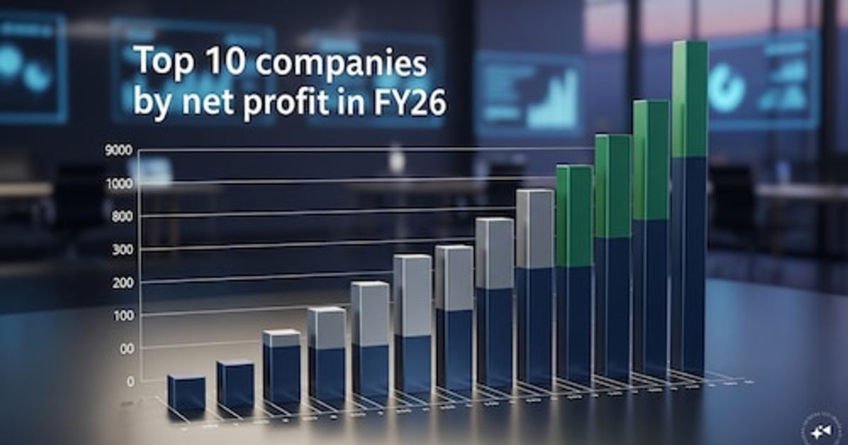 India’s top 10 most profitable companies in FY26: Half are PSUs