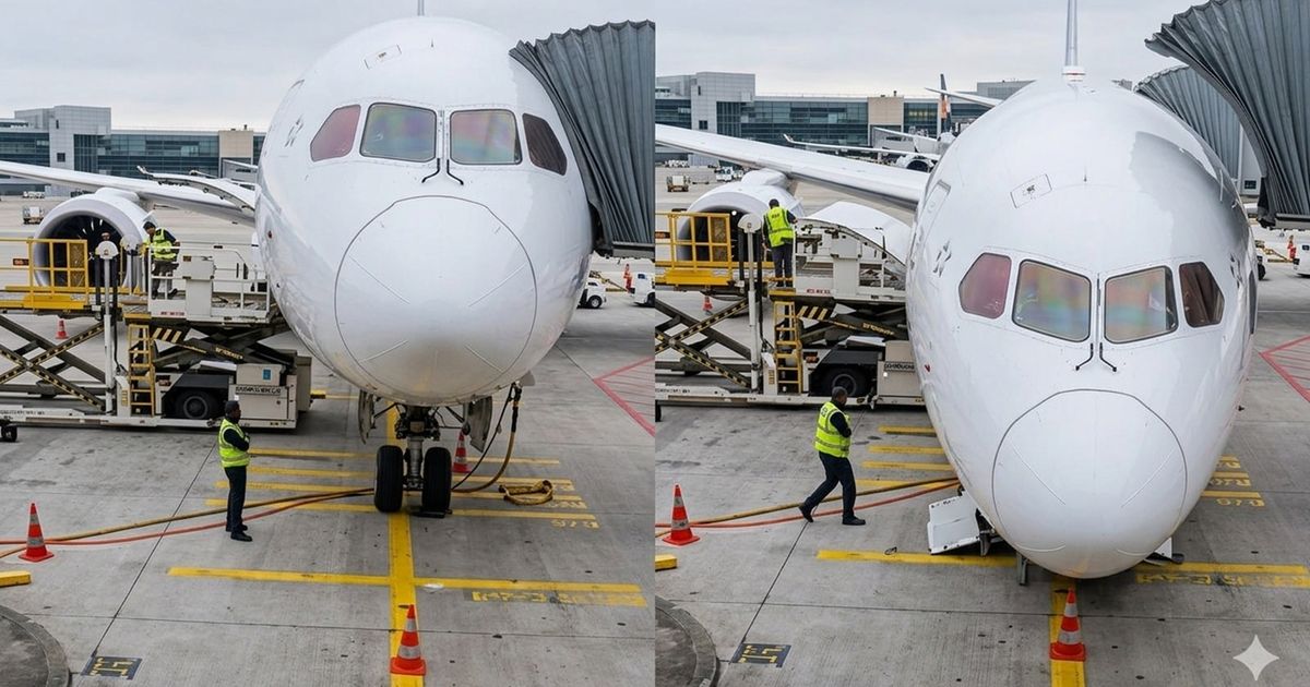 Video: Lufthansa Boeing 787’s dramatic nose gear collapse before takeoff, several injured