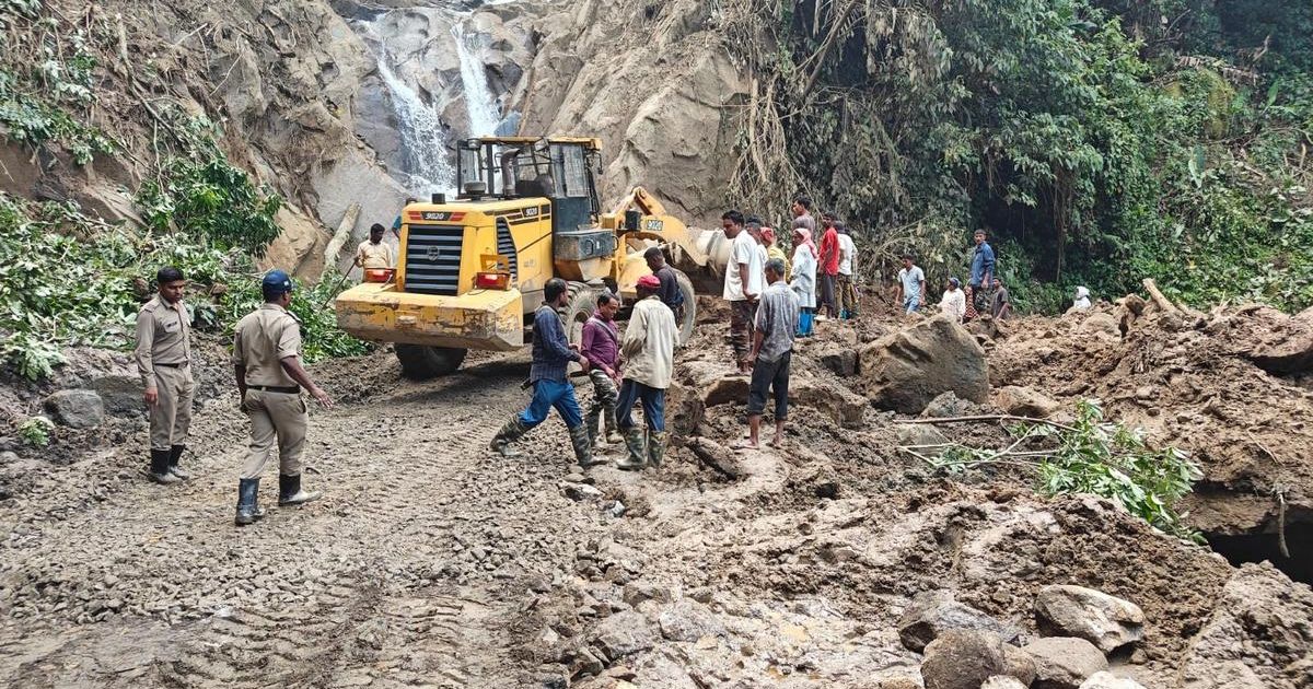 Landslide dams river in rain-battered Arunachal, warning for Assam downstream