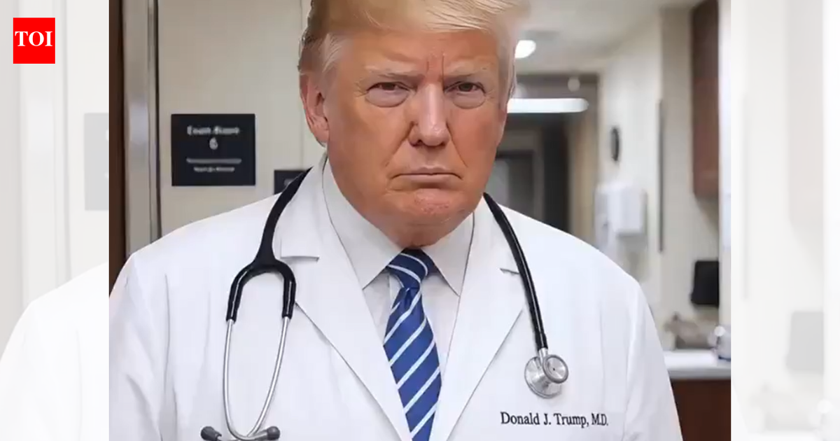 Dr Trump? US President shares AI video prescribing treatment for 'TDS' to critics