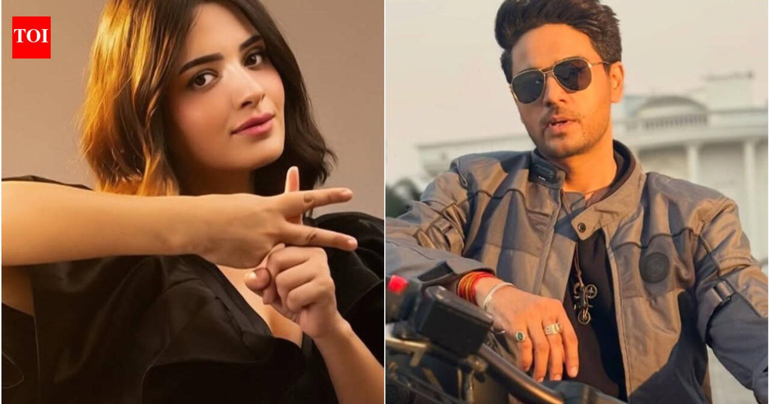 Shagun Sharma and Gaurav Khanna on Khatron Ke Khiladi 15 set