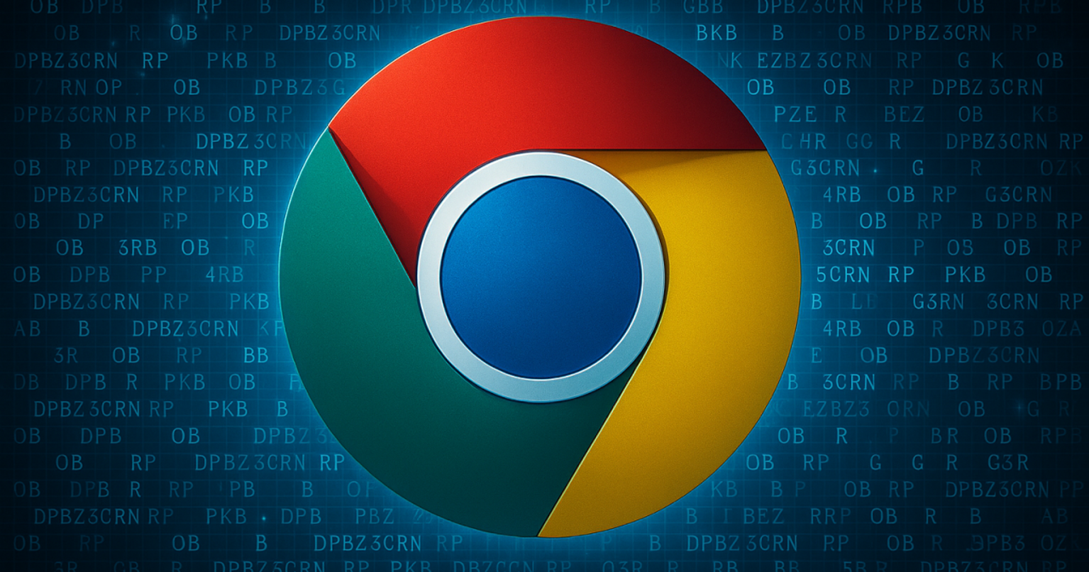 Google Chrome browser on a laptop screen with a secure lock icon