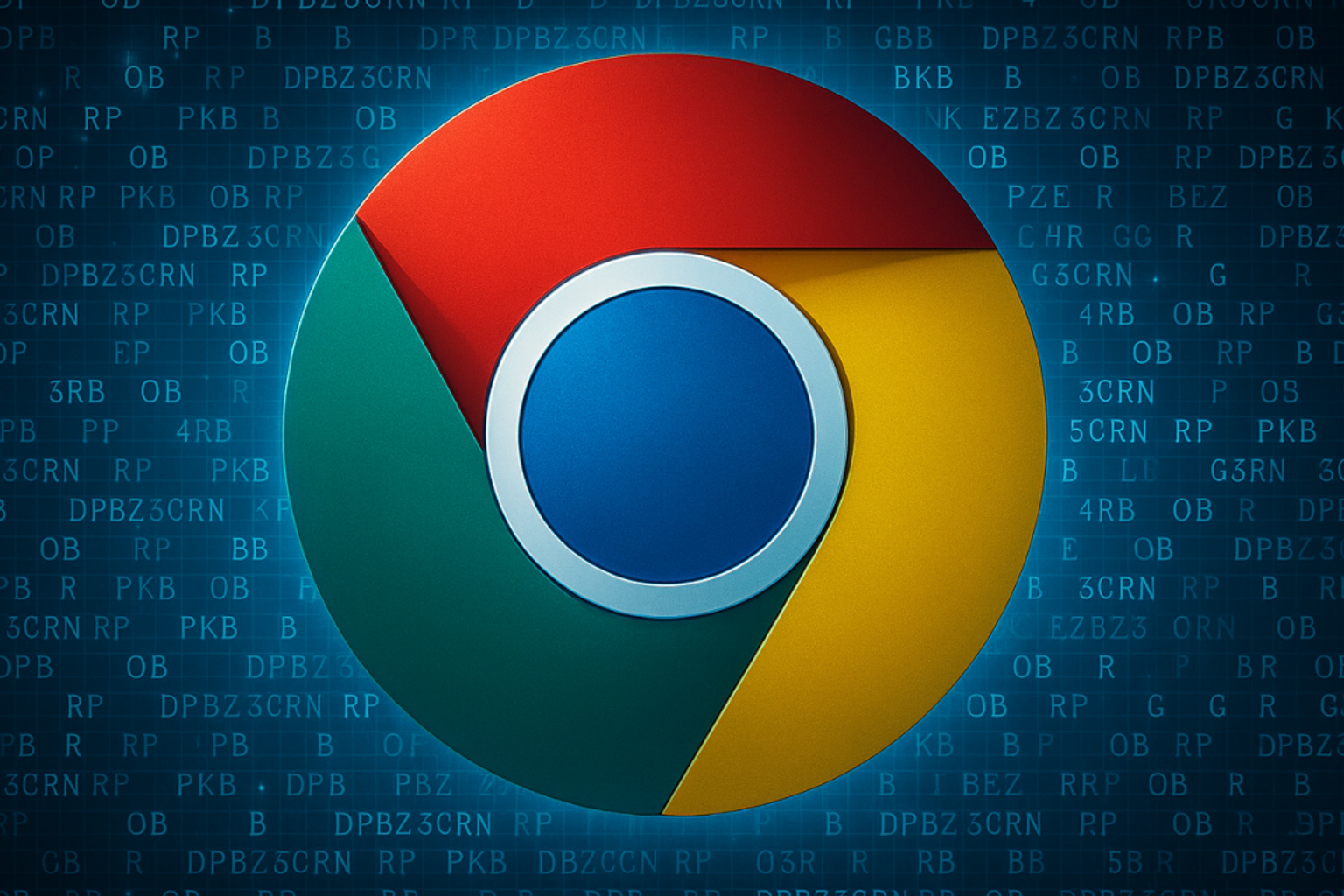 Google Chrome browser on a laptop screen with a secure lock icon