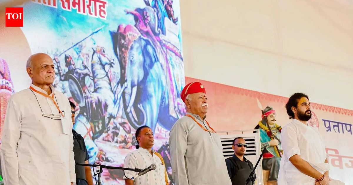 Bhagwat Says Maharana Pratap won Haldighati, questions historical narrative