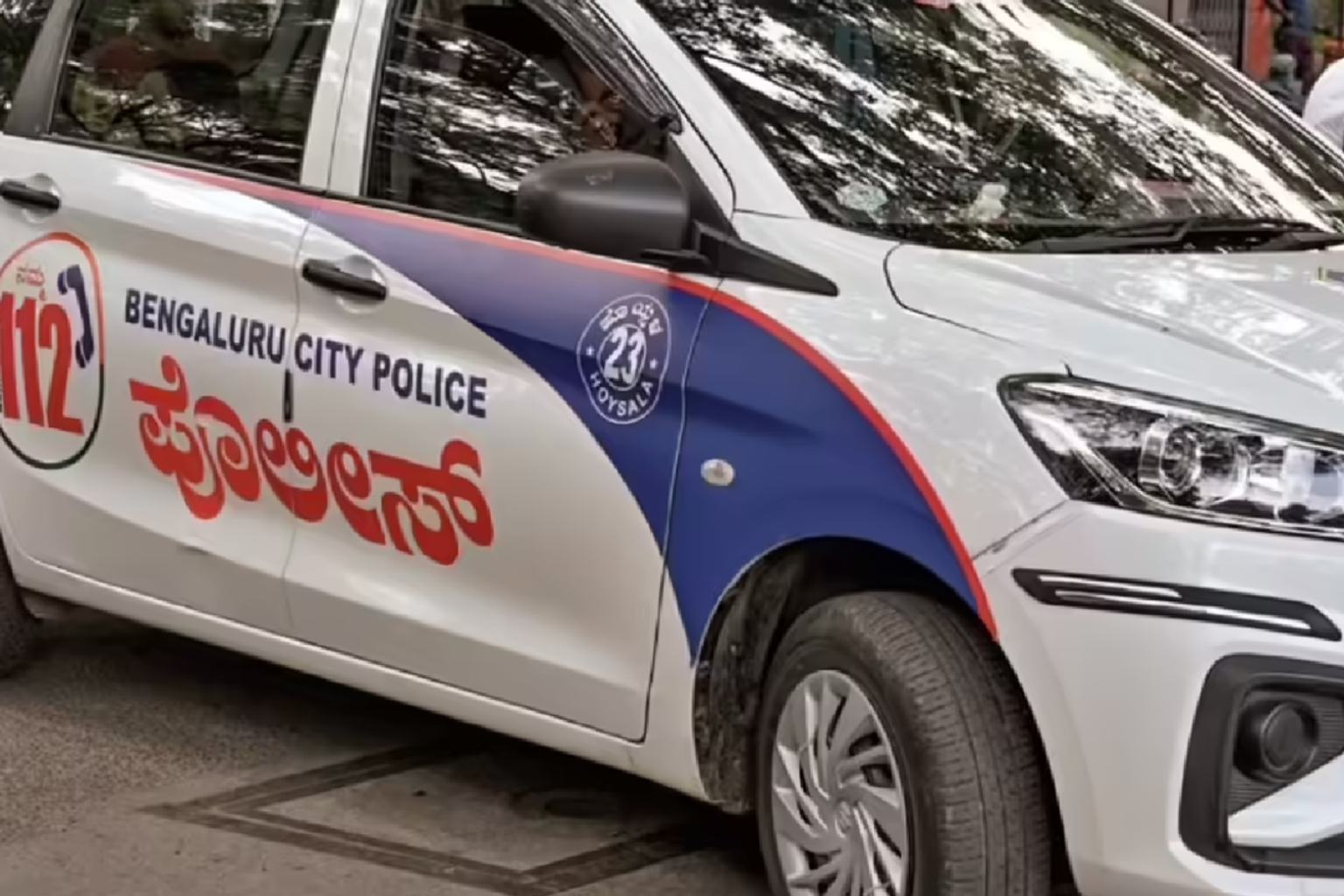 Police investigating crime scene at five-star hotel