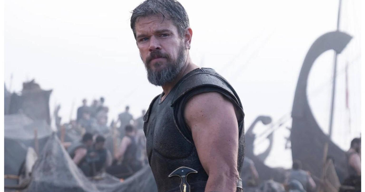 Matt Damon in a scene from The Odyssey film