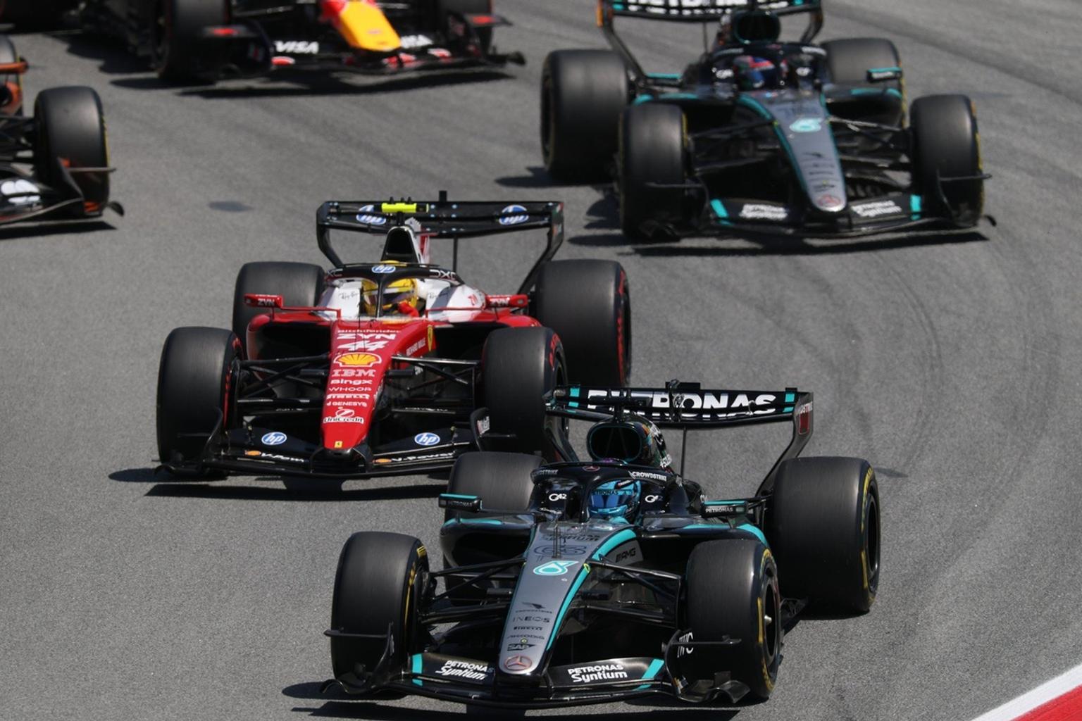 LIVE: F1 Barcelona GP commentary and updates - Hamilton takes first win for Ferrari, Antonelli out late on