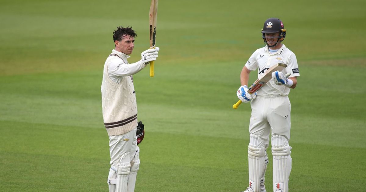 Dan Lawrence double-hundred puts Surrey in charge