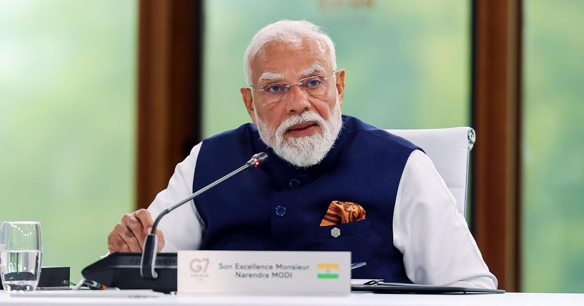 World suffers from shortage of trust: PM Modi to G7 leaders