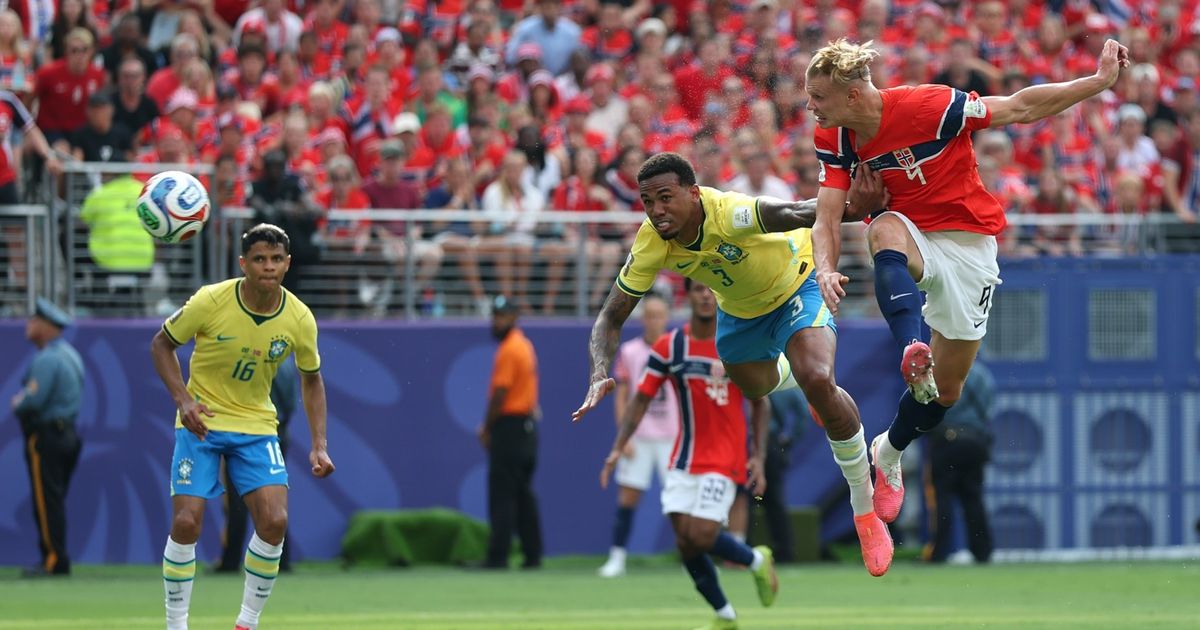 Brazil 1-2 Norway Stats: World Cup 2026 Last 16 - Live