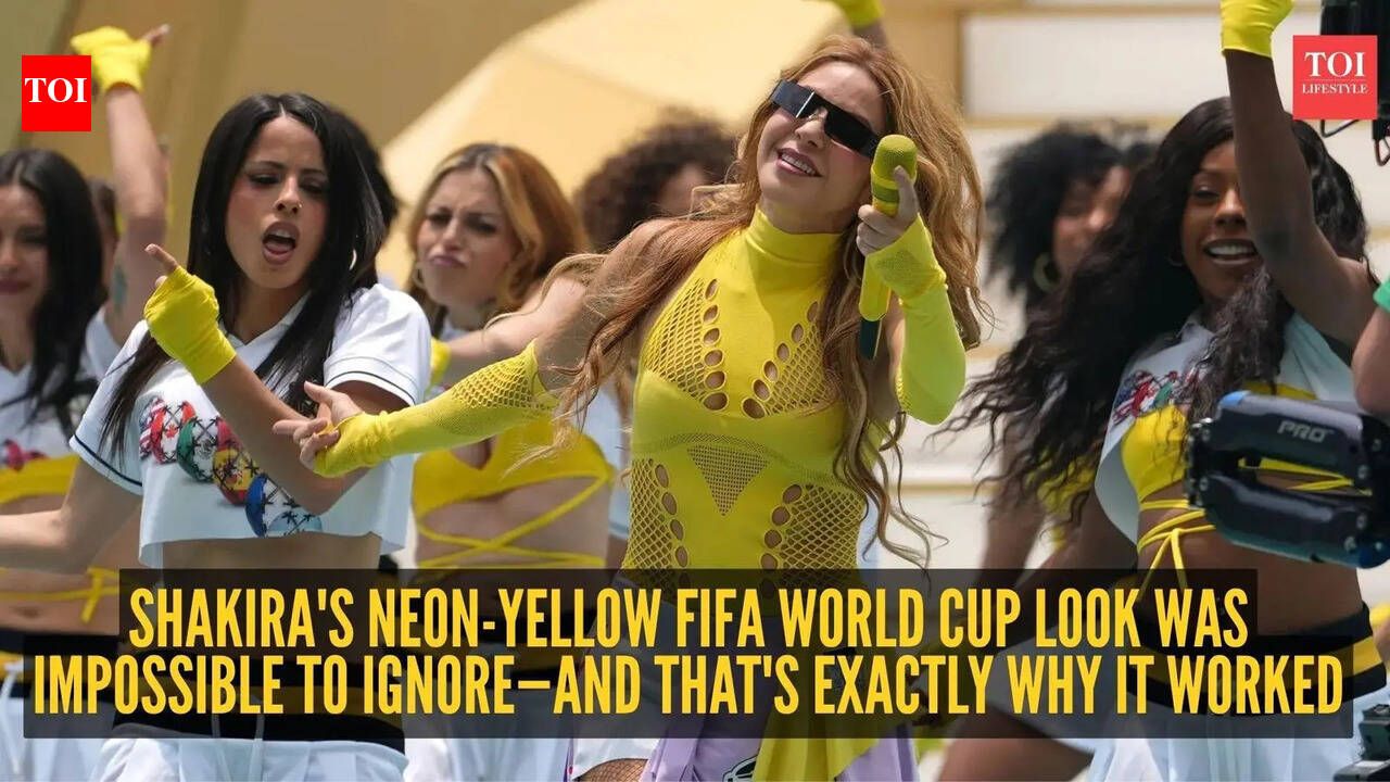 FIFA World Cup 2026: Shakira steals the show in a head-turning neon-yellow outfit at the opening ceremony