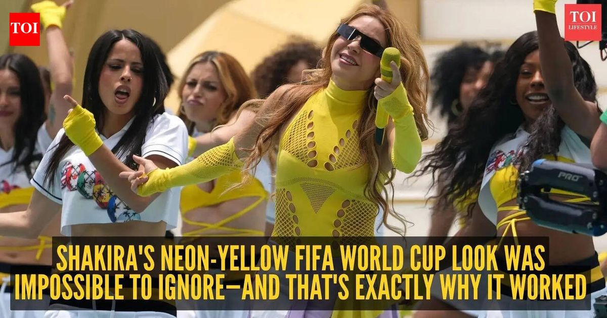FIFA World Cup 2026: Shakira steals the show in a head-turning neon-yellow outfit at the opening ceremony