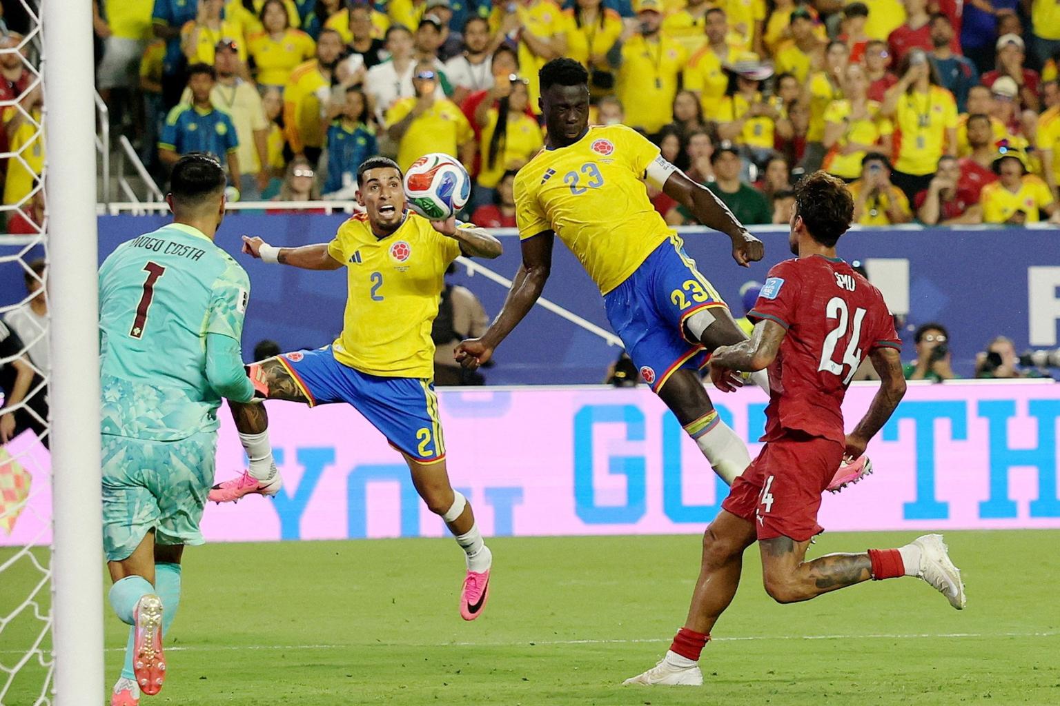 Colombia top World Cup 2026 group after breathless 0-0 draw with Portugal